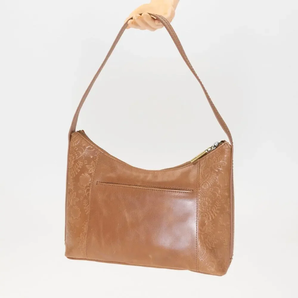 The Sak Brook Leather Hobo Tobacco Floral (Pre-owned/as pictured)